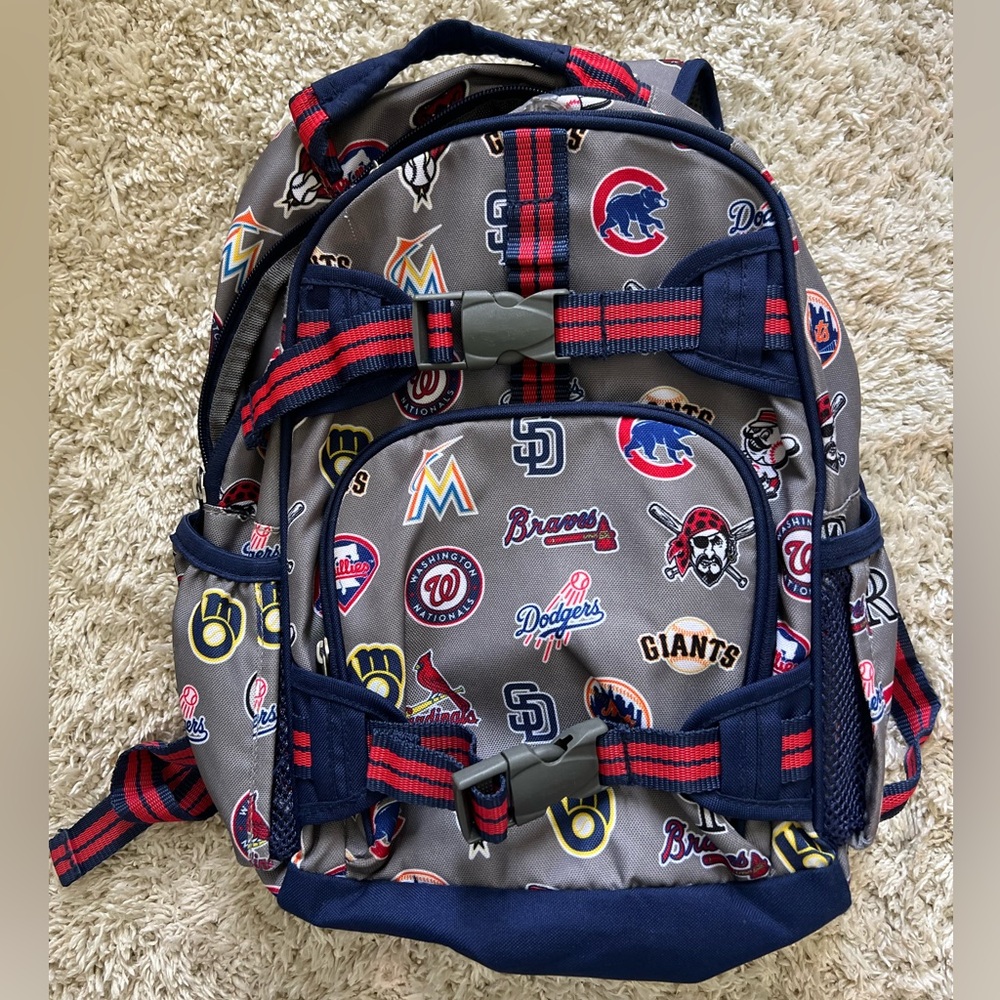 Pottery Barn Kids Pre-K Mini MLB Backpack National League Baseball